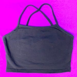 X-Back Dance Crop Cami Bloch Ballet Girls 8-10, 12